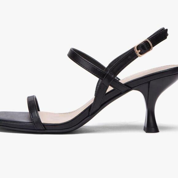 Gorfen Women's Square Open Toe Strappy Kitten 2.5 Inch Heels size 8.5 - Picture 4 of 10